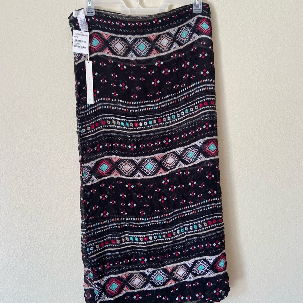 Caslon Womens Tie Swim Cover up
